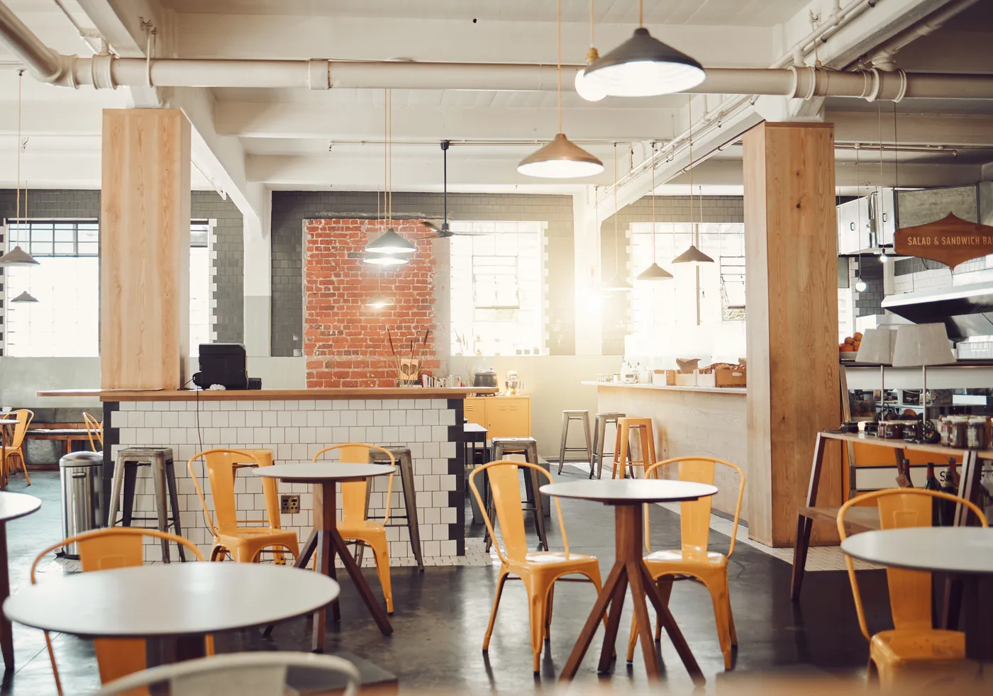 Inside Amai's Kitchen at Cameron Square Mall